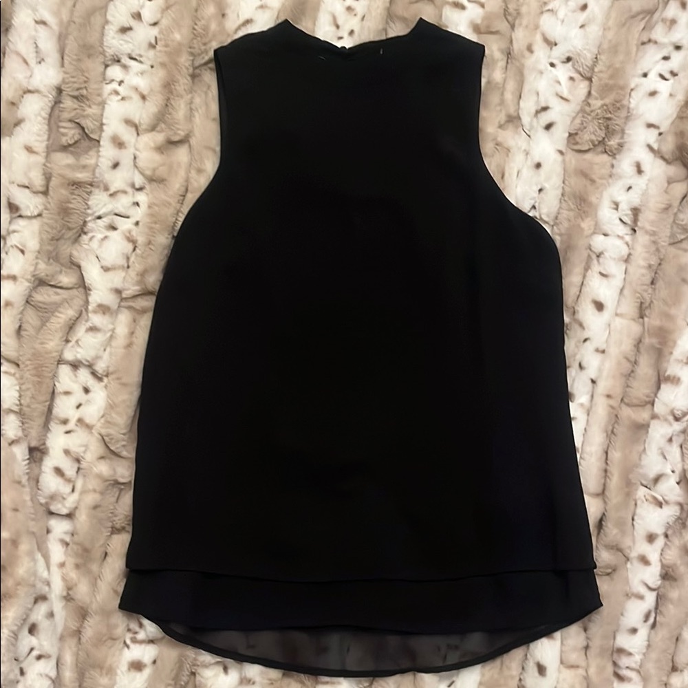 Elegant Black Sleeveless Top